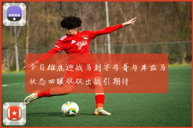 今日雄鹿迎战马刺字母哥与库兹马状态回暖双双出战引期待